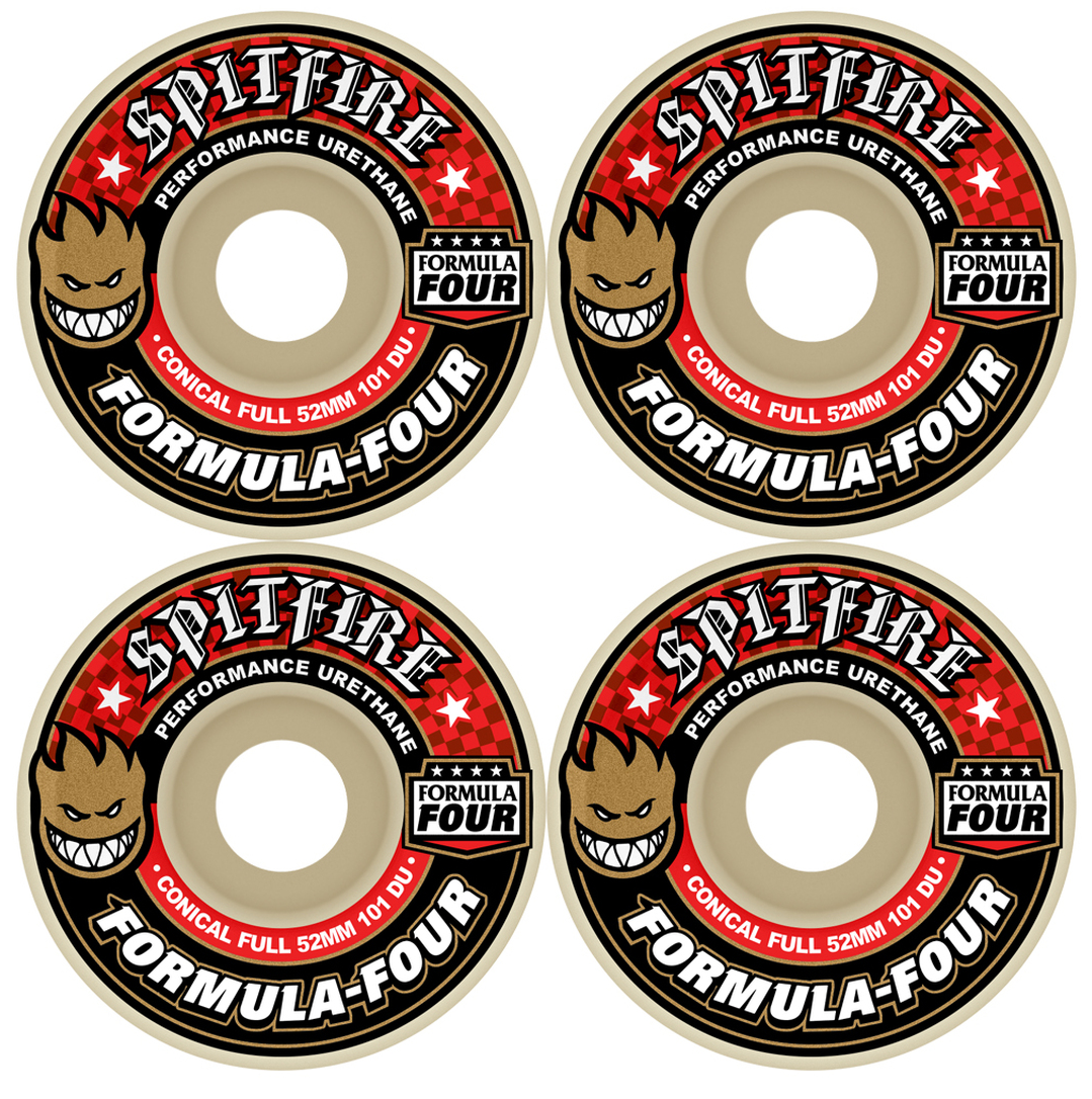 Spitfire Wheels Formula 4 101DU Conical Full 53 mm