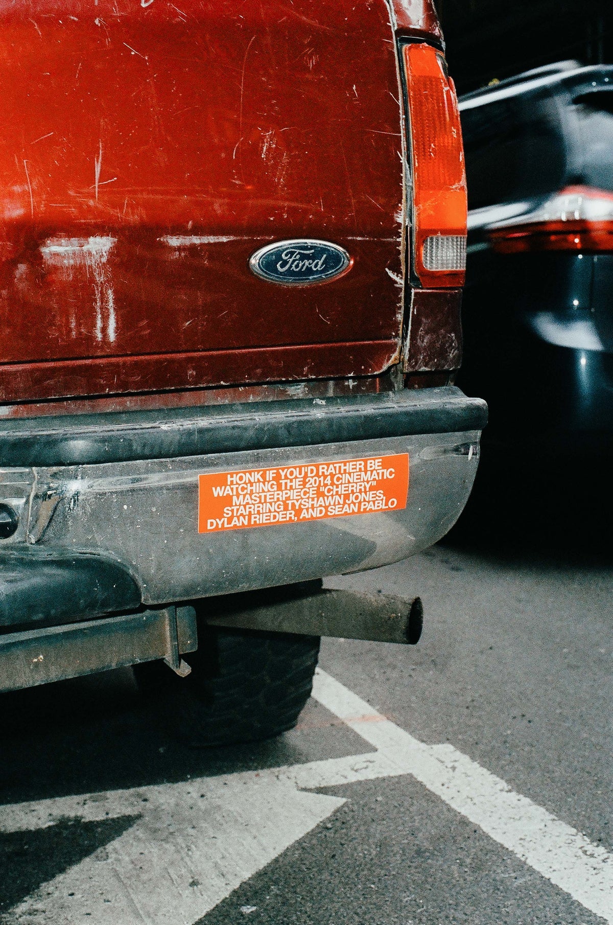 Jenkem Bumper Sticker-Cherry