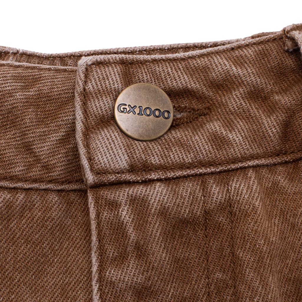 GX1000 Brownwashed Baggy Pant