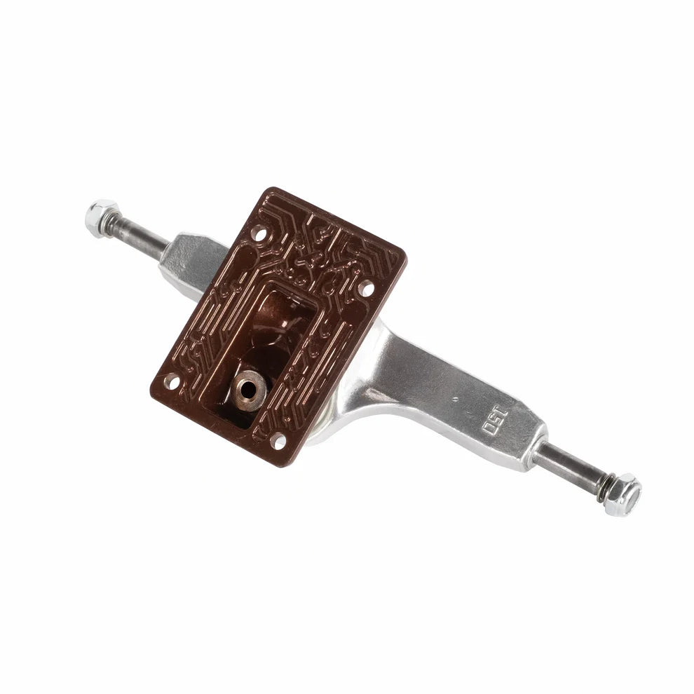Lurpiv Trucks -Lurpiv 3 Hollow PAIR - Polished/Brown