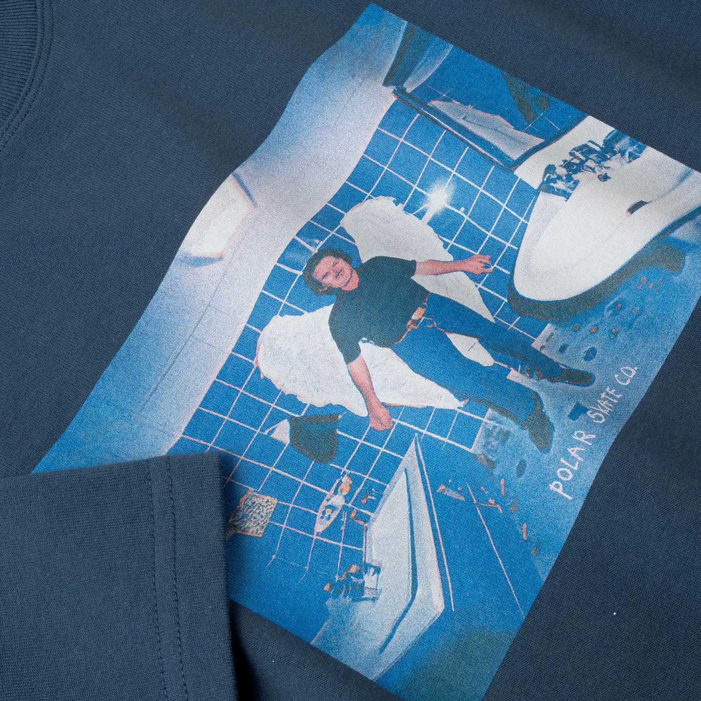 Polar Skate Co. Angel Man Tee Blue
