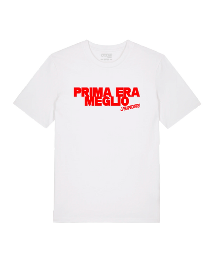 CJ Surfboards Prima Era Meglio tee (white)