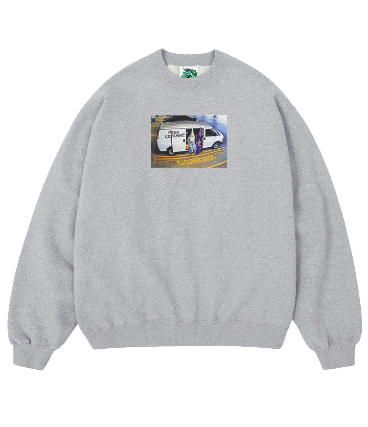 CJ Surfboards Ketamine Wizards crewneck