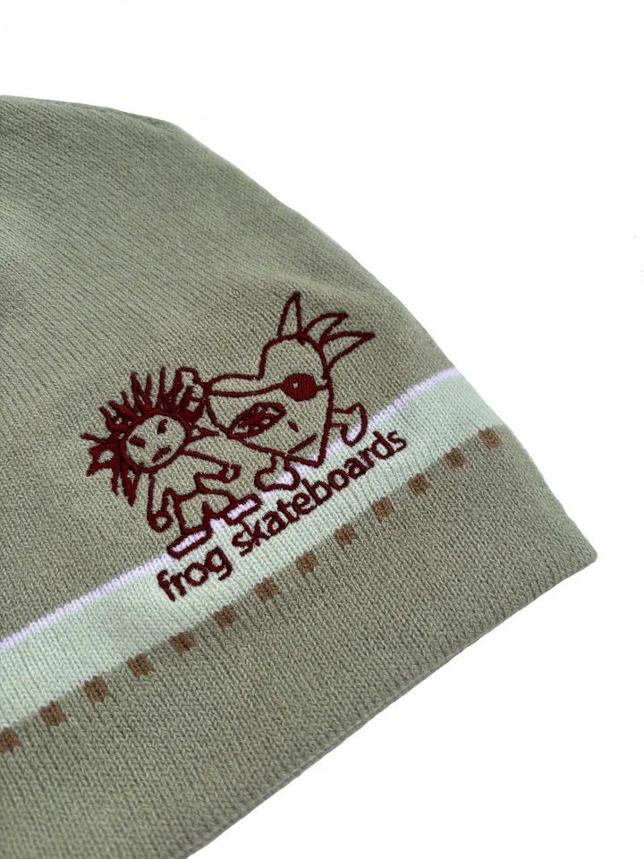 Frog Skateboards Matcha Pirate Beanie