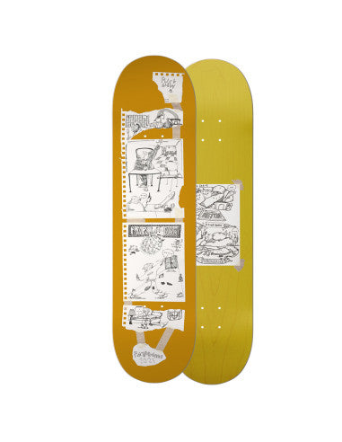 Plazaboards Day & Night Orange deck 8.375"