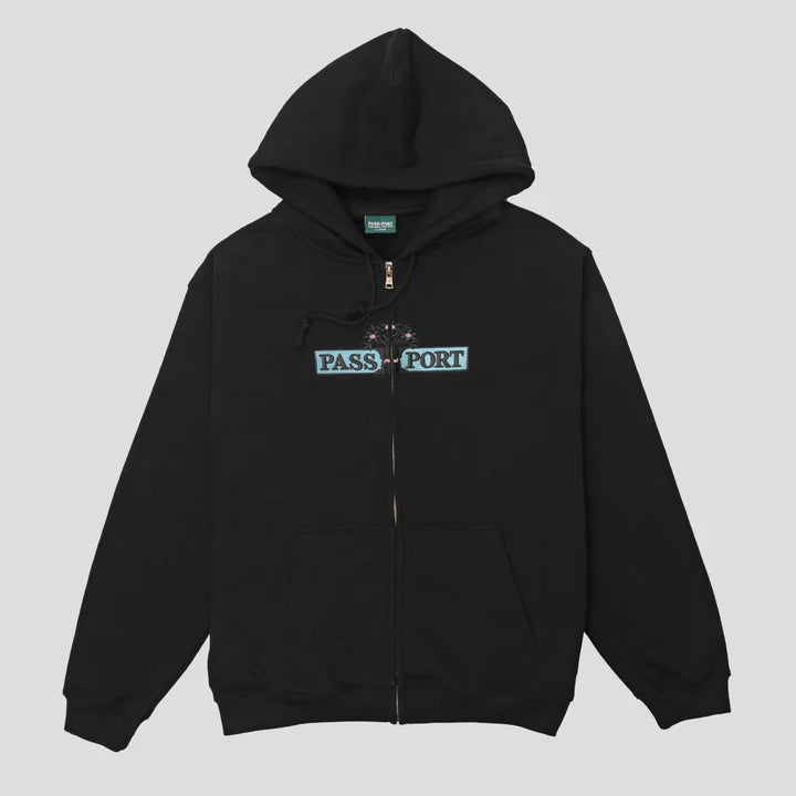 passport zip hoodie organic fleece