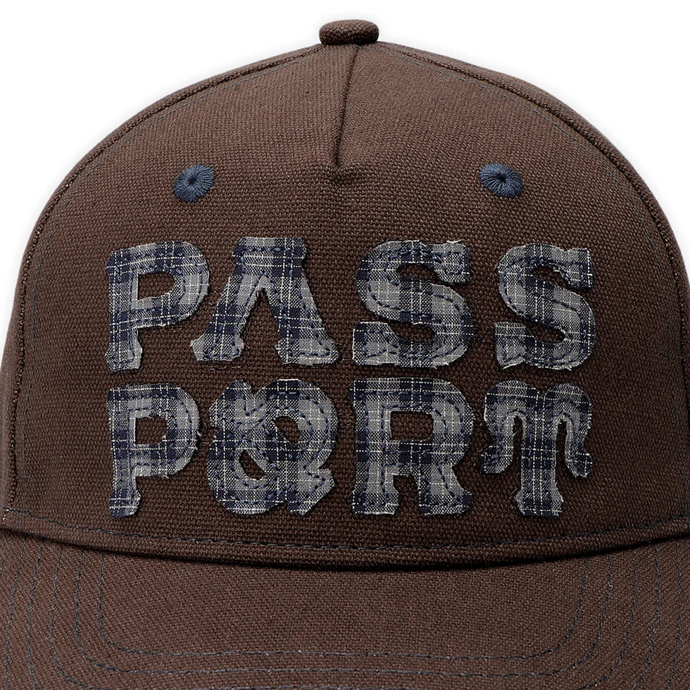 Pass~Port Letterhead Packers Cap - Bark