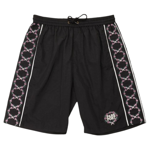 Passport Skateboards Wattle RPET Casual Short - Black