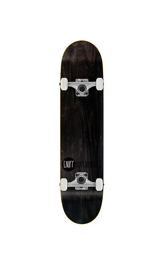 Enuff Skateboards Complete Logo Stain Black 8"