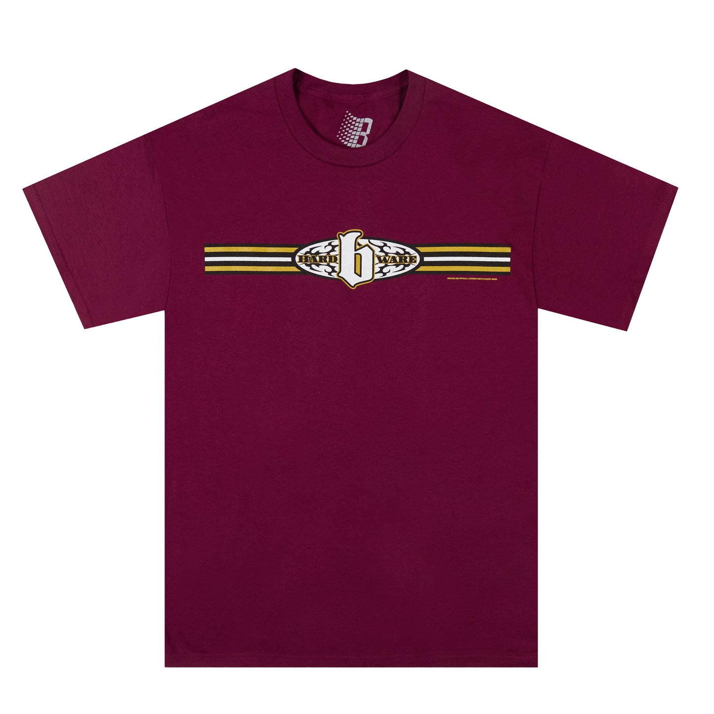 Bronze56K Older Brother Tee Burgundy
