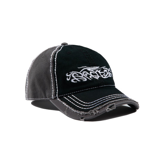 Bronze56K Madness Distressed Dad Cap Black/Grey