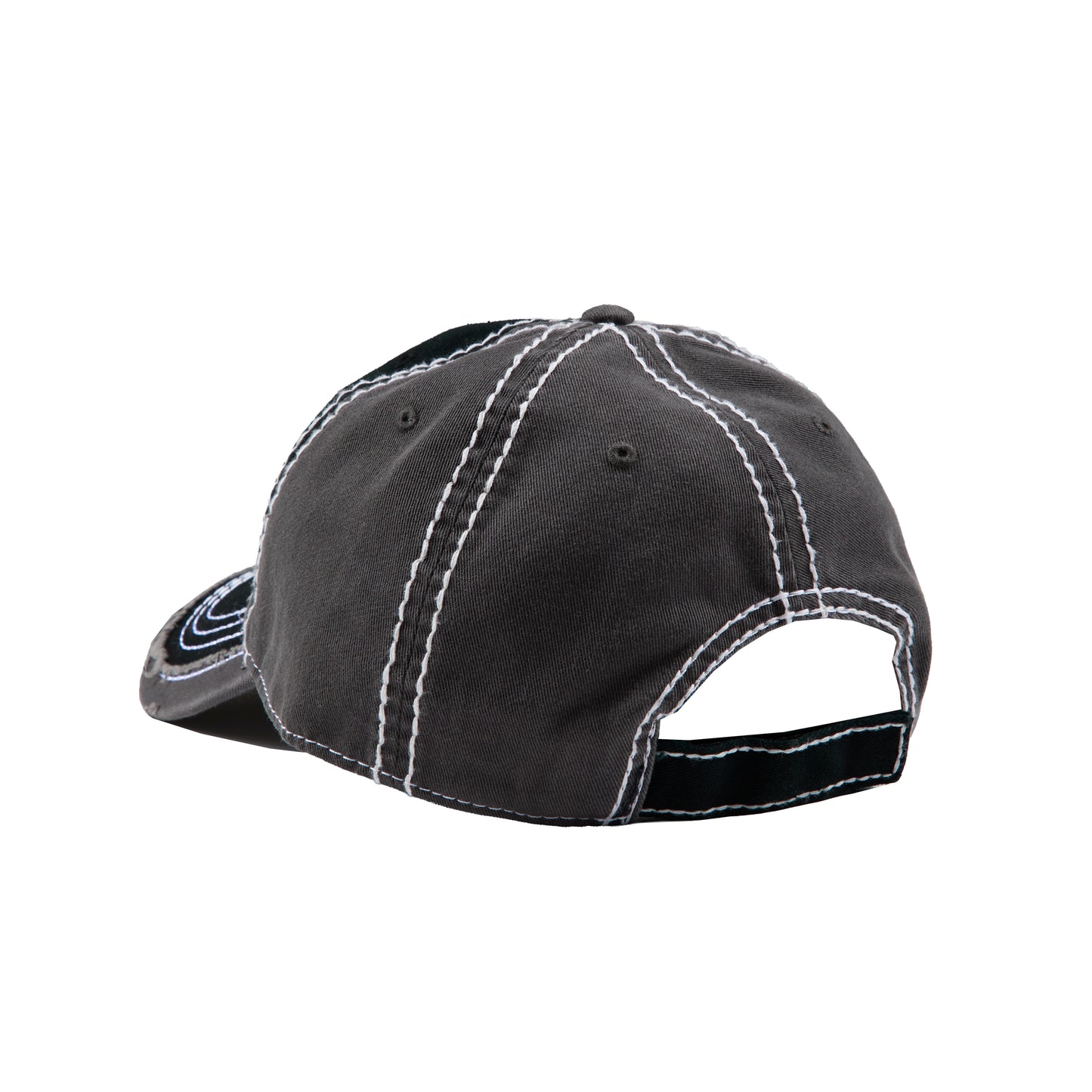 Bronze56K Madness Distressed Dad Cap Black/Grey