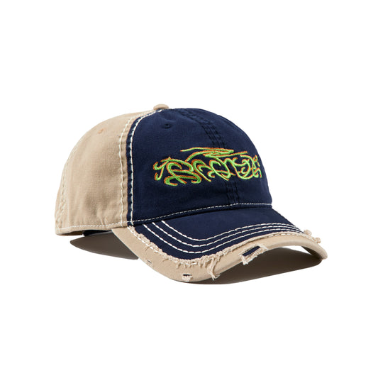 Bronze56K Madness Distressed Dad Cap Navy/Olive