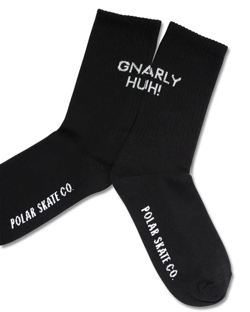 Polar Skate Co.Gnarly Huh! Socks 43-46