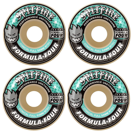 Spitfire Wheels Formula 4 97Du Conical Full 58mm