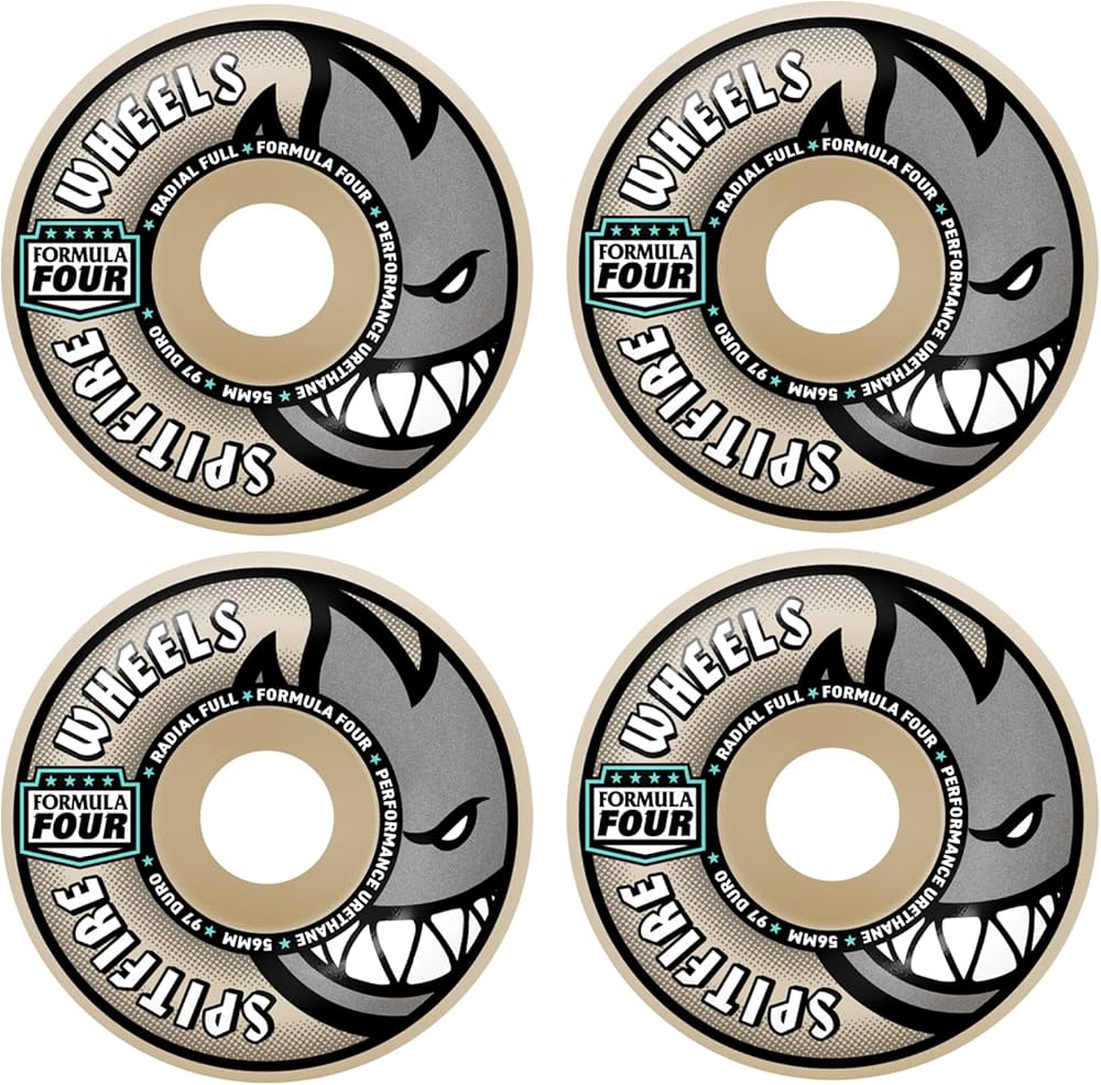 Spitfire Wheels Formula 4 97Du Radial Full 58mm