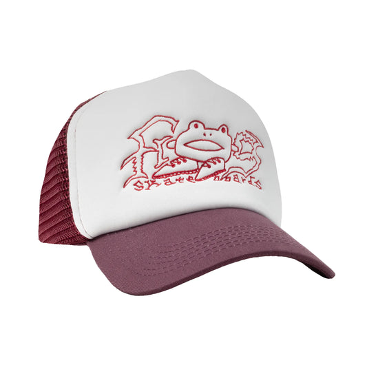 Frog Skateboards Big Shoes trucker hat