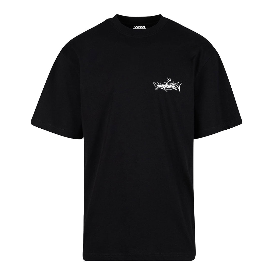 Why Not Wear-T-shirt Oversize minimal Black