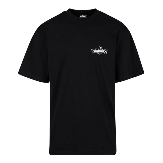 Why Not Wear-T-shirt Oversize minimal Black