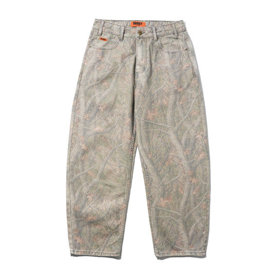 Butter Goods Baggy Denim Jeans Col.Forest Camo