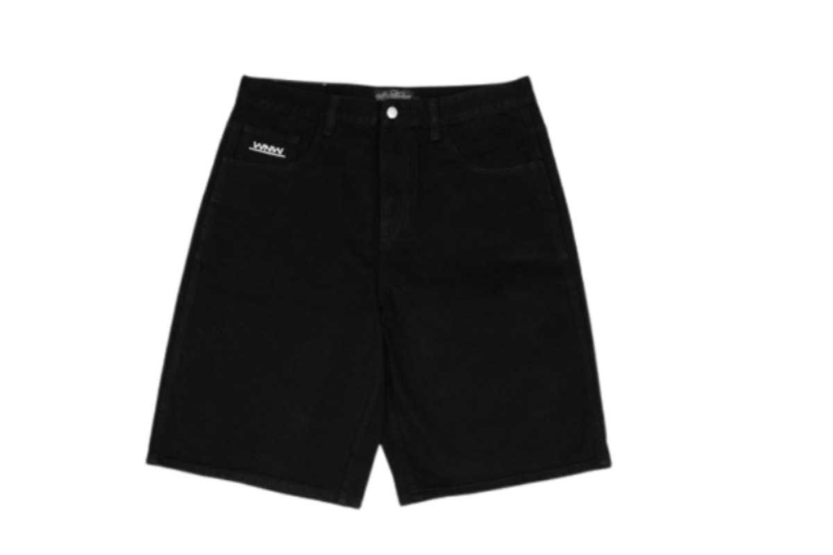 WhyNotWear Black Baggy Jorts