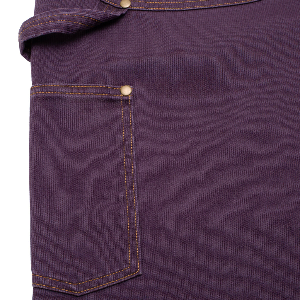 GX1000 Plum Carpenter Pant with Gold Stitching