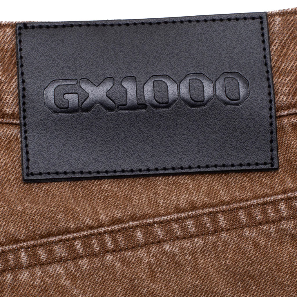 GX1000 Brownwashed Baggy Pant