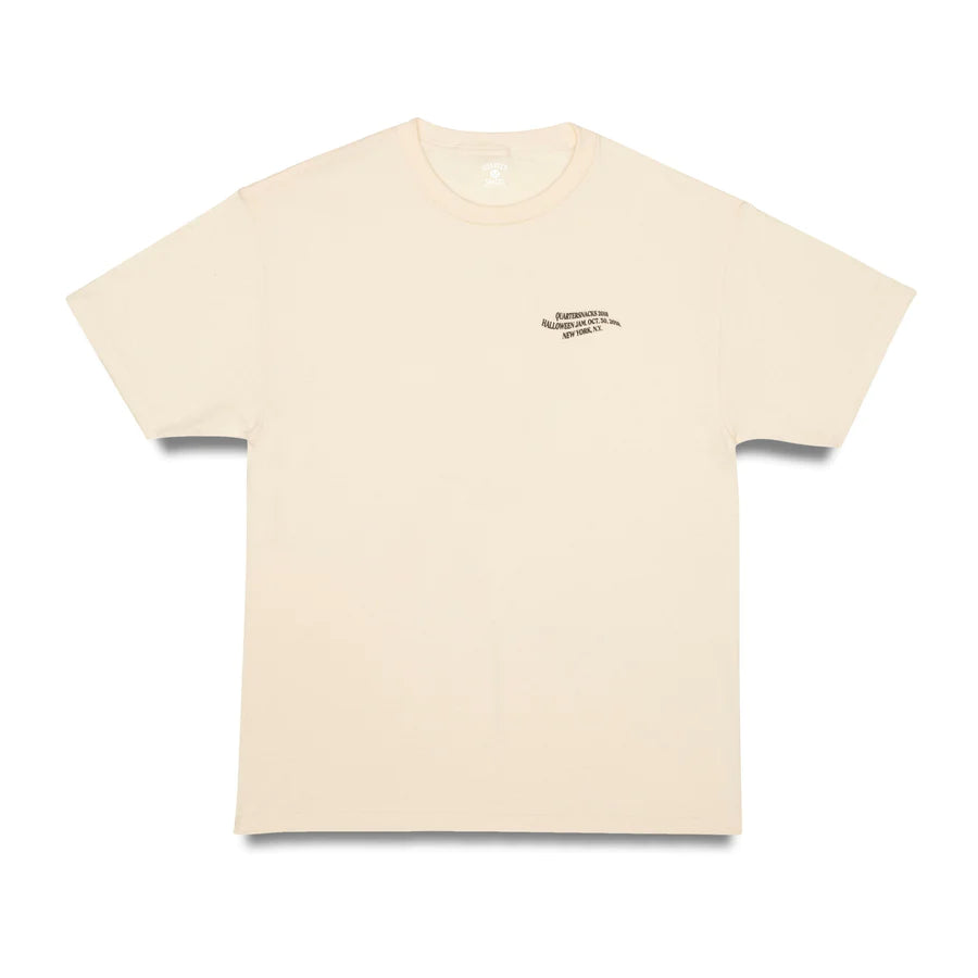 Quartersnacks Halloween Snackman Tee (cream)