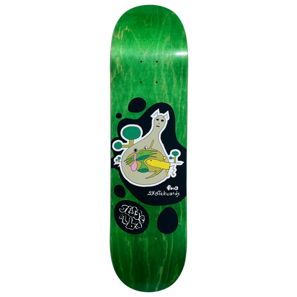 Frog Skateboards Micro Biome Jesse Alba deck 8.25"