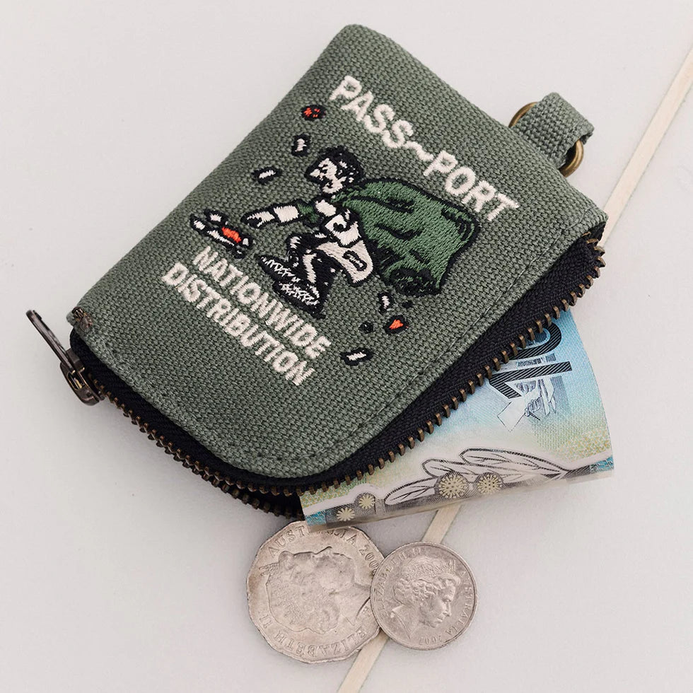 Pass-Port Distribution Coin Pouch