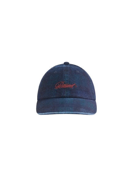 Rassvet Script 6 Panel Strapback - Denim