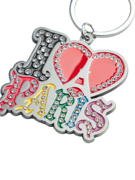 Rassvet I LOVE PARIS Keychain