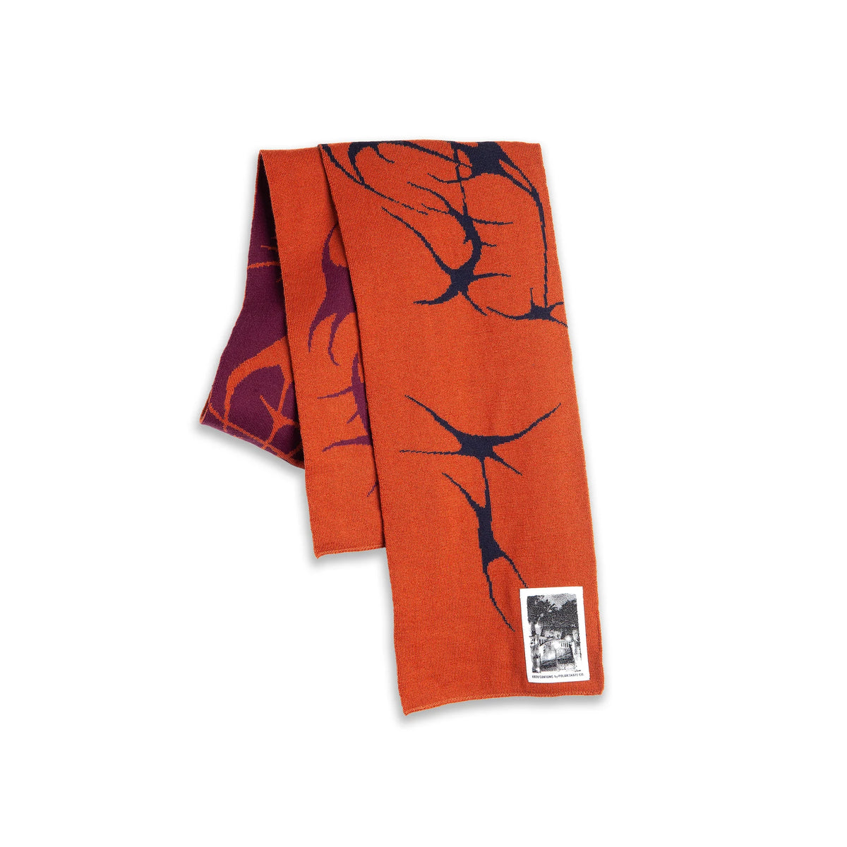 Salim Scarf Tribal - Burnt Orange