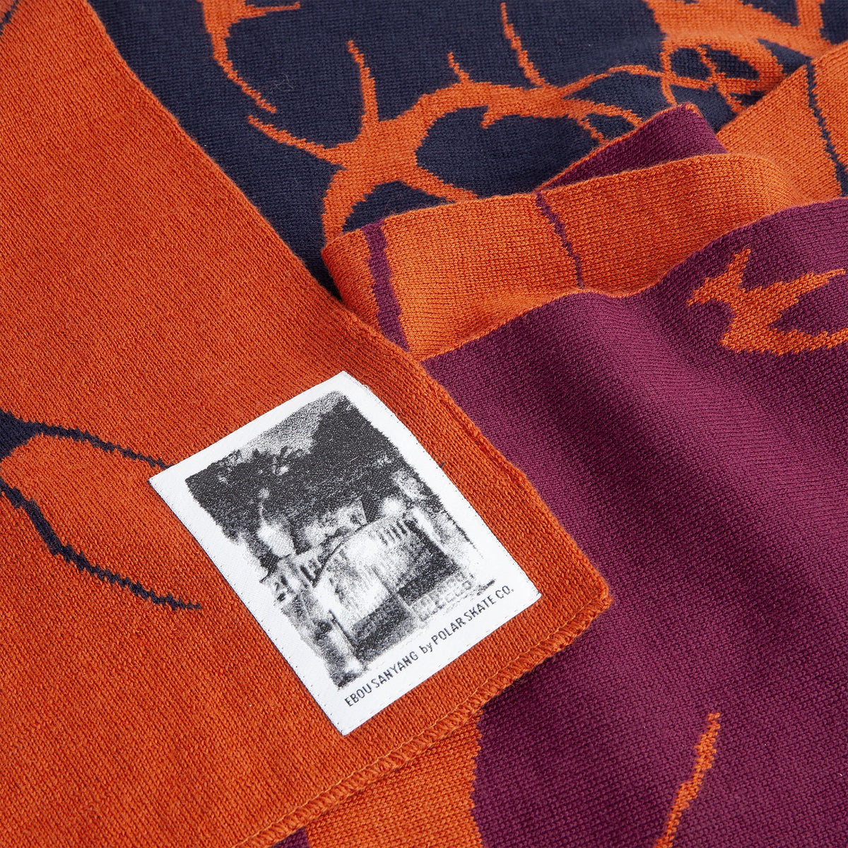 Salim Scarf Tribal - Burnt Orange