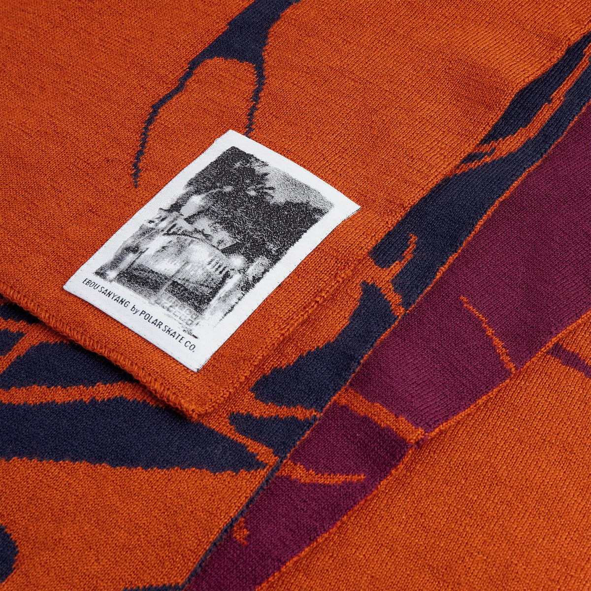 Salim Scarf Tribal - Burnt Orange