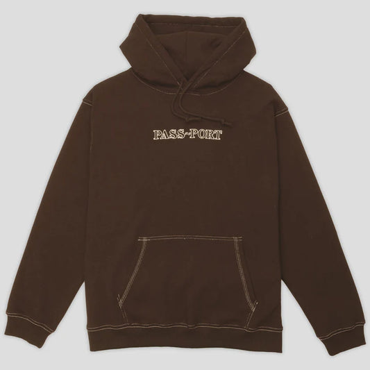 Pass~Port Official Organic Hoodie - Bark