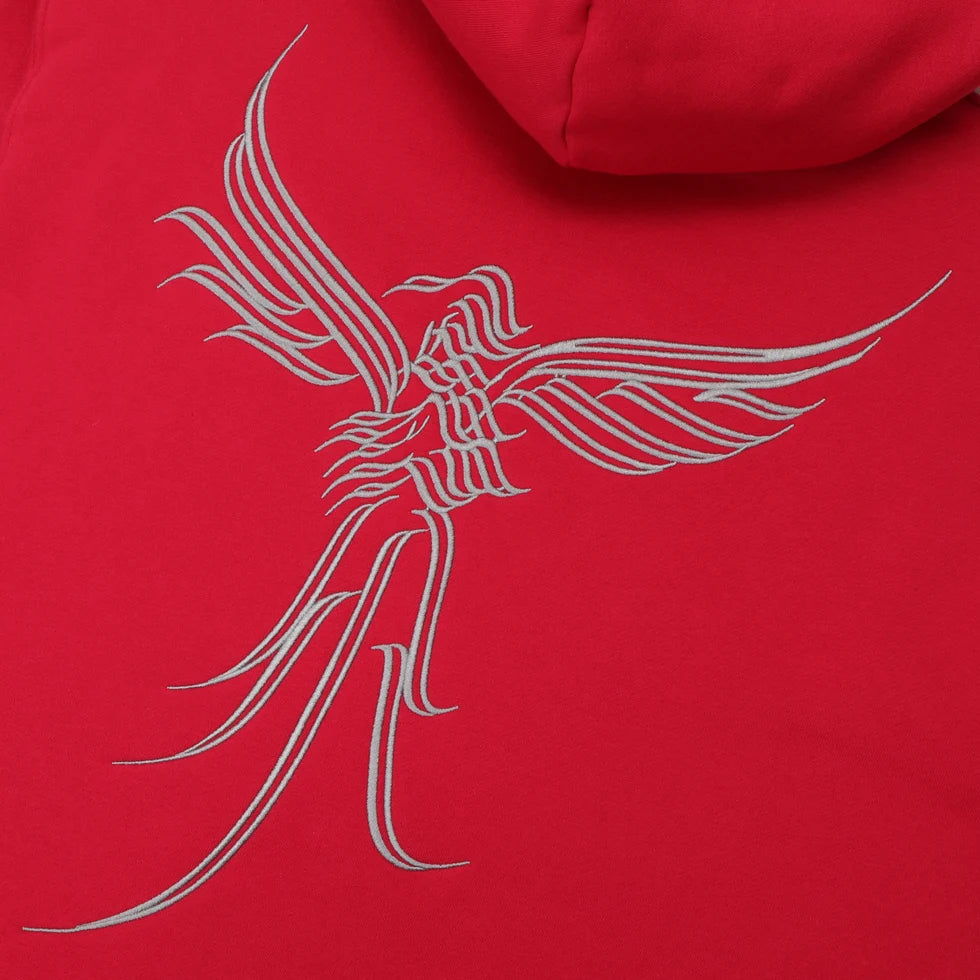 Pass~Port Calligraphy Zip Hood