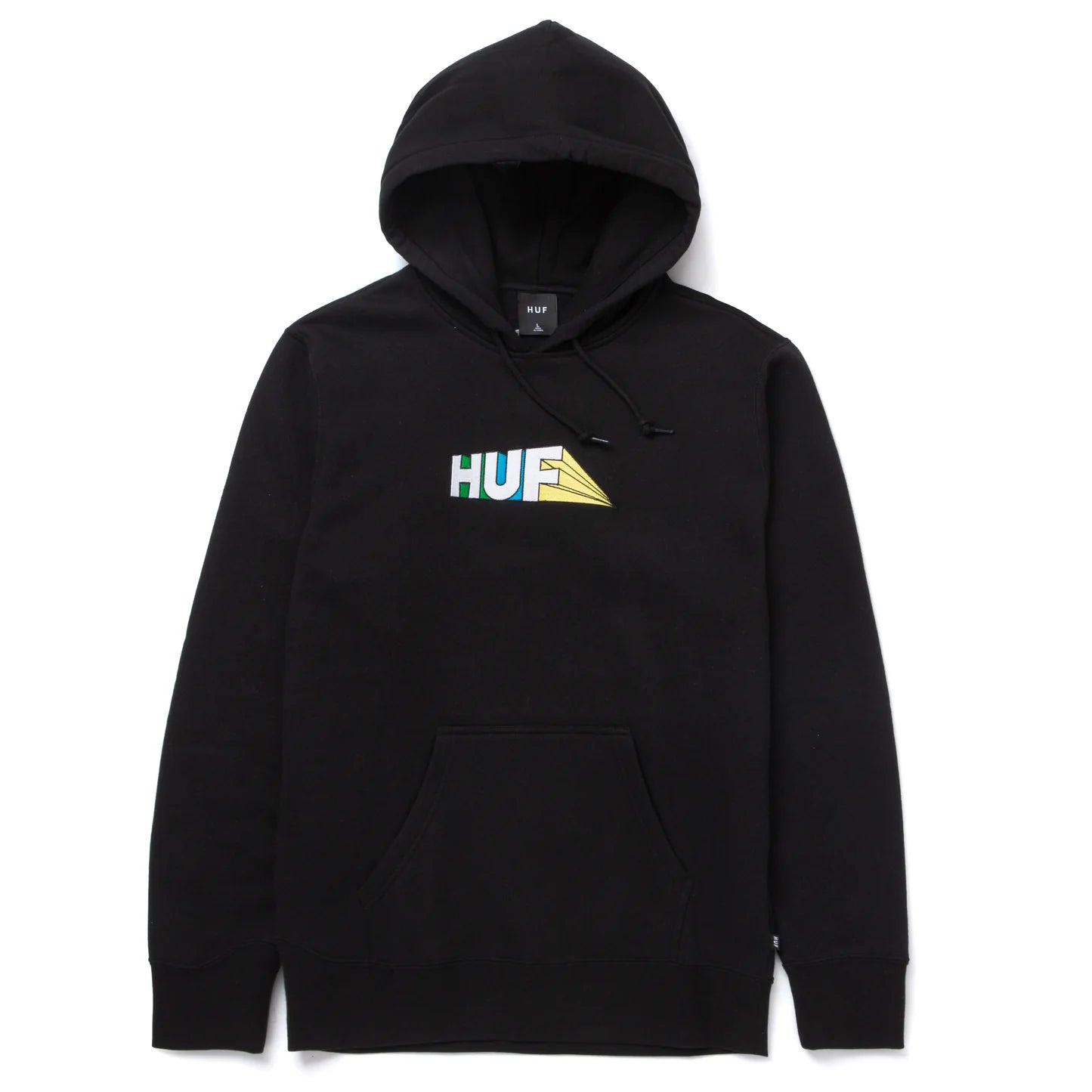 huf spectrum po hoodie black