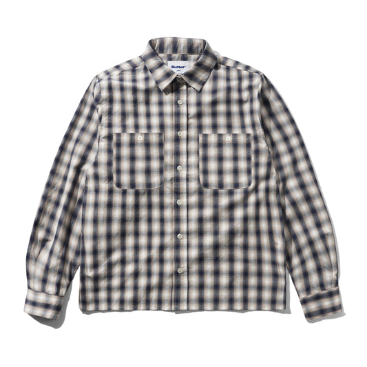 Butter Goods Shadow plaid Shirt Col.Tan