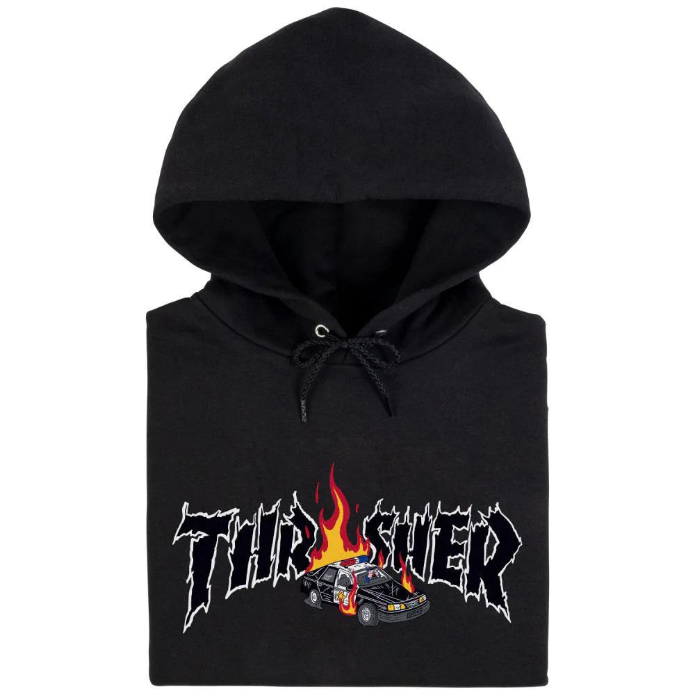 Thrasher Magazine x Neckface Cop Car hoodie