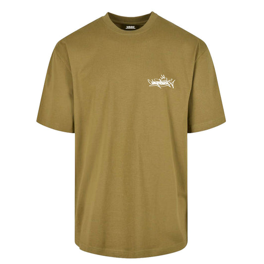 Why Not Wear-T-shirt Oversize minimal Olive