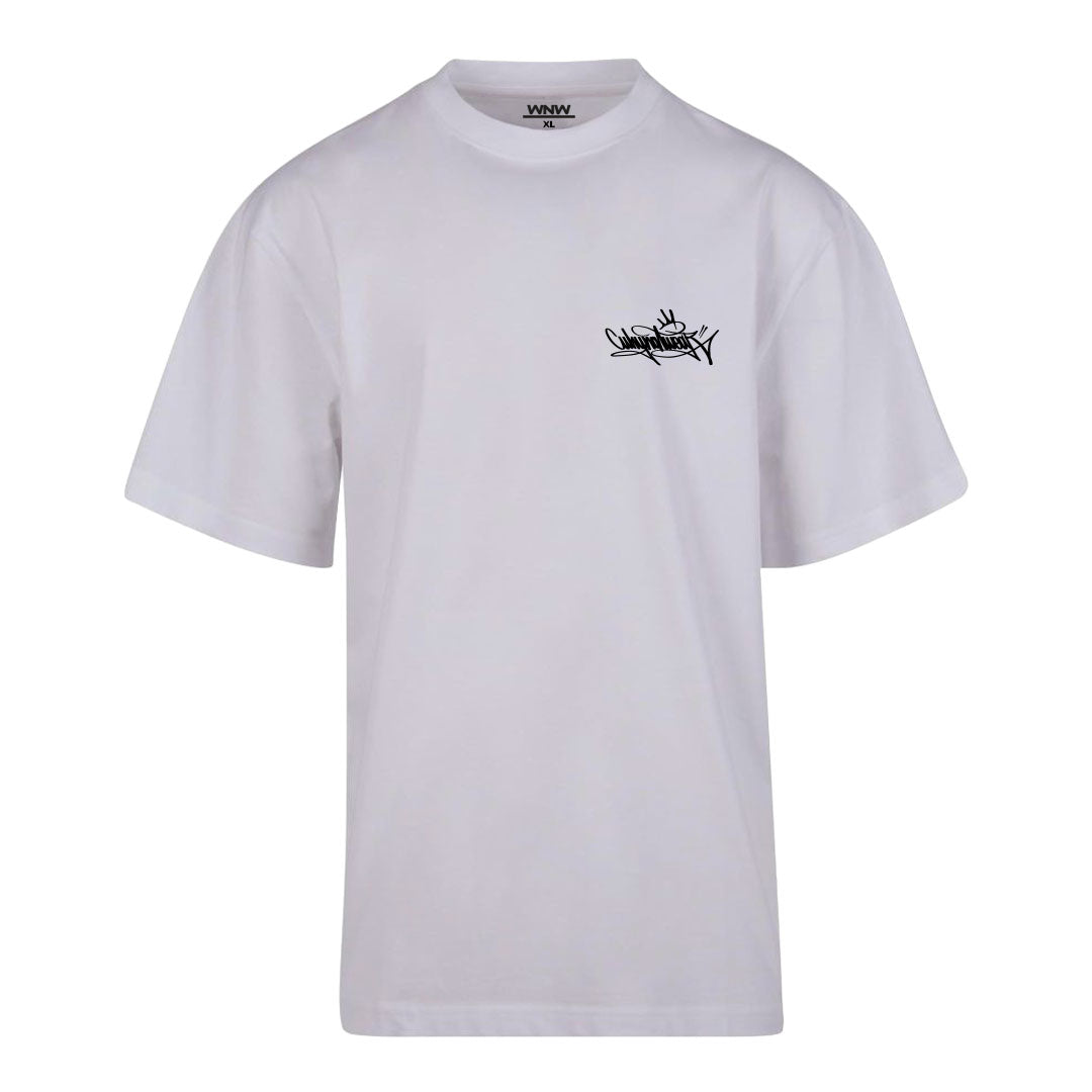 Why Not Wear-T-shirt Oversize minimal White