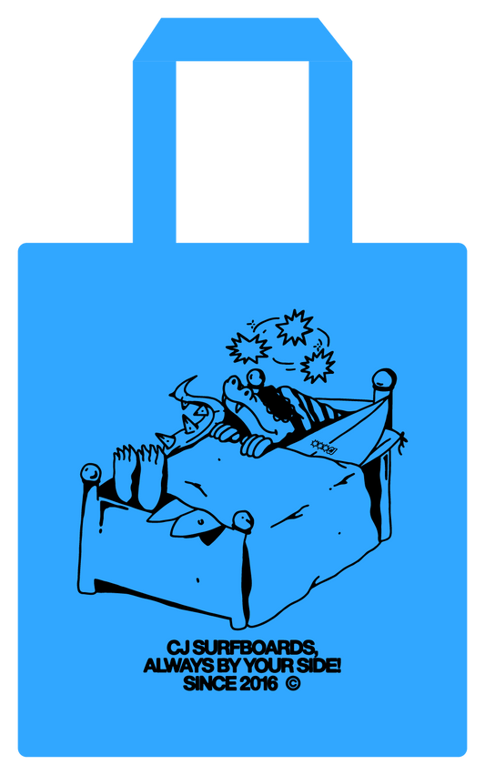 CJ Surfboards Always By Your Side tote bag (cornflower blue)