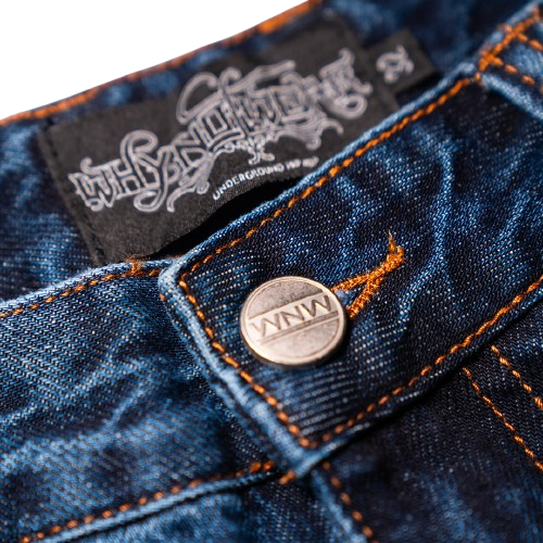 WhyNotWear Blue Baggy Jorts