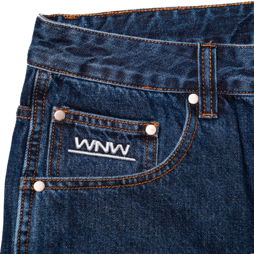 WhyNotWear Blue Baggy Jorts