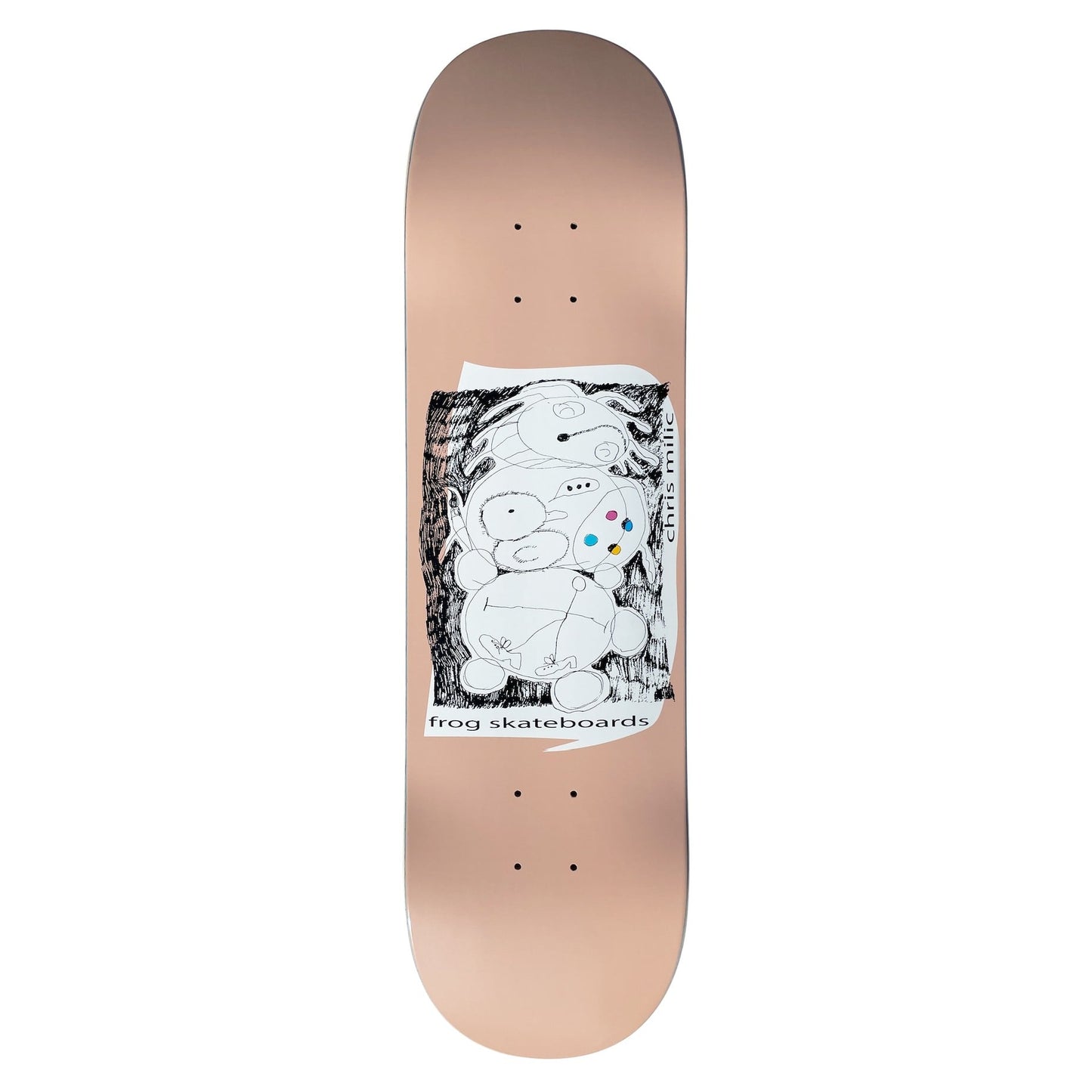 Frog Skatebaords Secret Room Chris Milic deck 8.38"