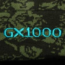 GX1000 Floral Beanie (green)