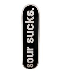 Sour Soultion x Skate Muzik Sour Sucks deck