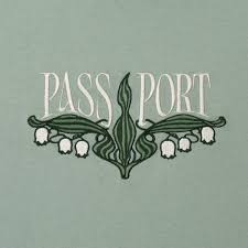 Pass~Port Lily of The Valley Tee Stonewash Green