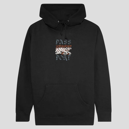 Pass~Port Antler Hoodie - Black